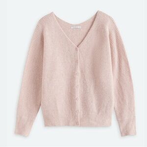 EUC Sz XL *Stitch Fix* Staccato Gizelle V Neck Cardigan in Blush